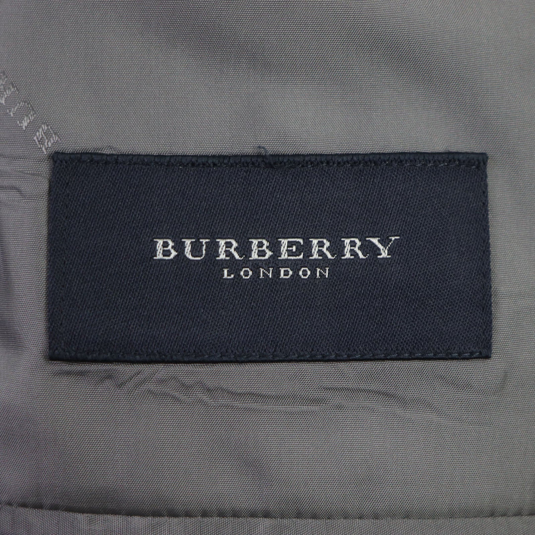 BURBERRY tailored jacket Outer: 100% cashmere, lining: cupra Light gray mens 98-88-175 AB6 Used Authentic