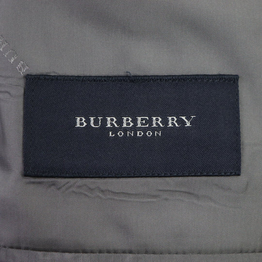BURBERRY tailored jacket Outer: 100% cashmere, lining: cupra Light gray mens 98-88-175 AB6 Used Authentic
