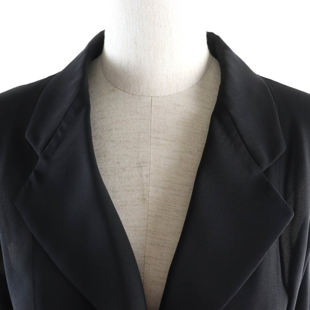 COMME des GARCONS coat Main: 100% polyester Black beige Women S Used Authentic