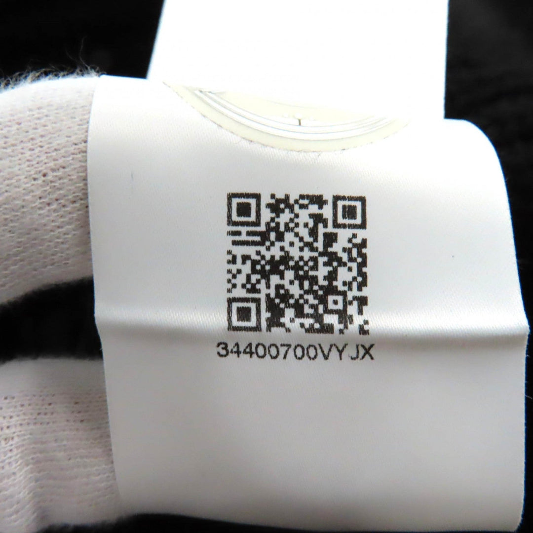 MONCLER one piece Main: 70% wool, Main: 30% cashmere, Part: Sheepskin black Women S Used Authentic