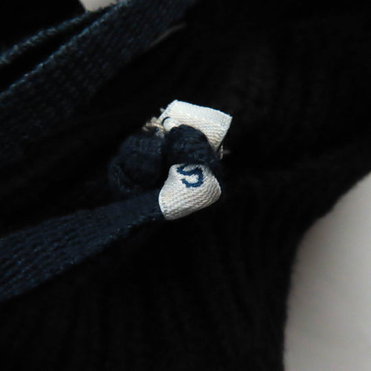 MONCLER one piece Main: 70% wool, Main: 30% cashmere, Part: Sheepskin black Women S Used Authentic