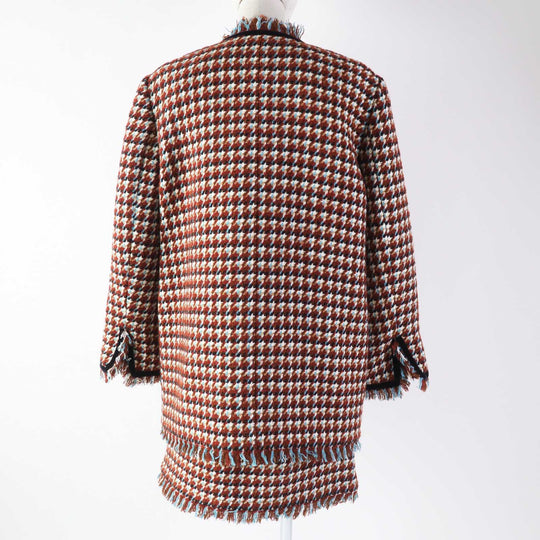 JILLSTUART setup Outer material: 56% polyester, 22% wool, 15% acrylic, 3% nylon, 3% rayon Brown type Women (Top) M, (Bottom) 2 Used Authentic
