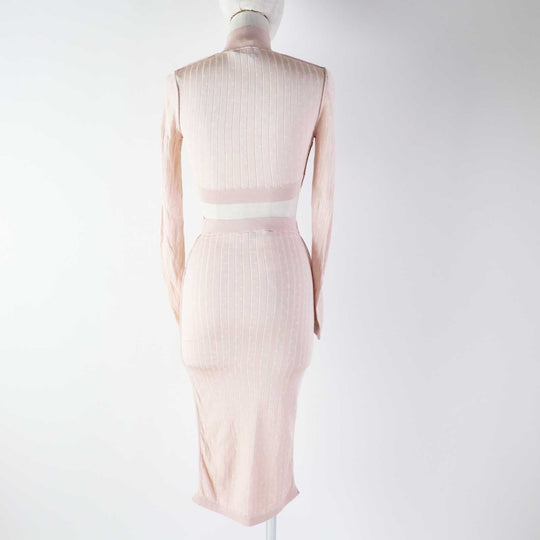 FENDI setup FZX834/FZQ689 Rayon Light pink 36