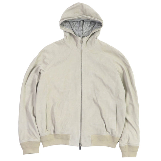 Dior HOMME leather jacket 293L439A0471 Outer: 100% leather, Lining: 100% cupra light beige mens 48 Used Authentic