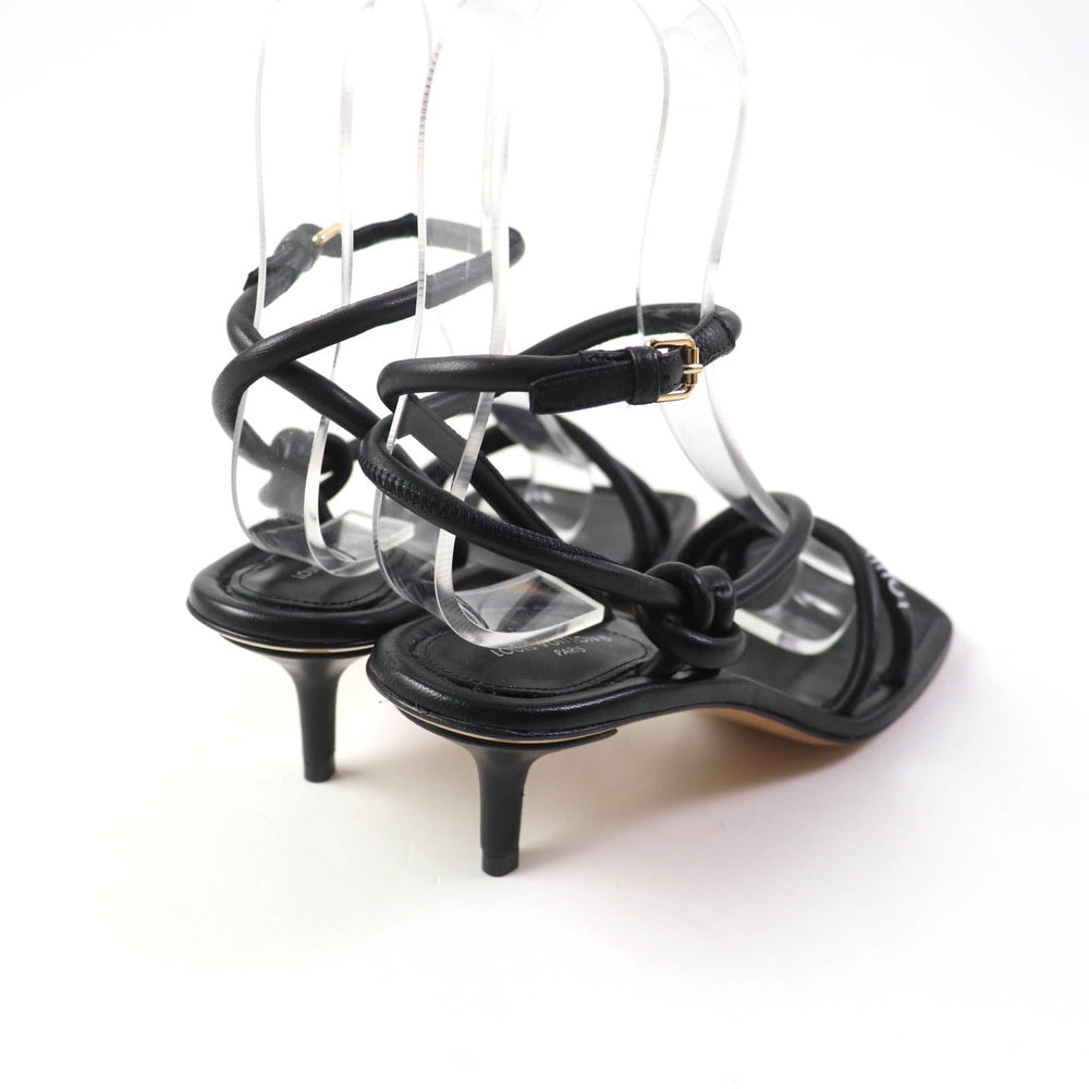 LOUIS VUITTON Sandals Main: Leather black Women 35 Used Authentic