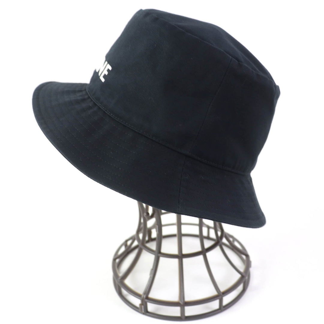 CELINE hat Main: 100% cotton, Lining: 100% cotton black Women S Used Authentic