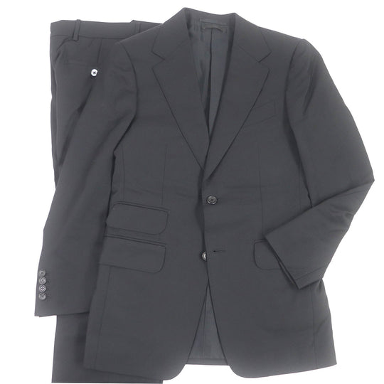 Dunhill suit Outer: 100% wool, Lining: 50% rayon, Lining: 50% silk black BELGRAVIA mens 44 Used Authentic