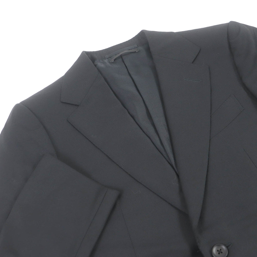 Dunhill suit Outer: 100% wool, Lining: 50% rayon, Lining: 50% silk black BELGRAVIA mens 44 Used Authentic