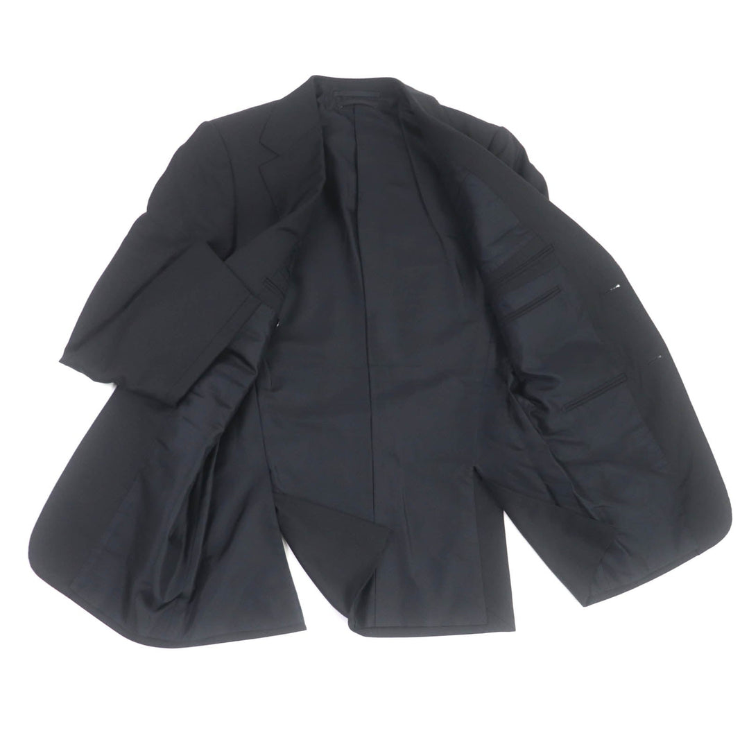 Dunhill suit Outer: 100% wool, Lining: 50% rayon, Lining: 50% silk black BELGRAVIA mens 44 Used Authentic