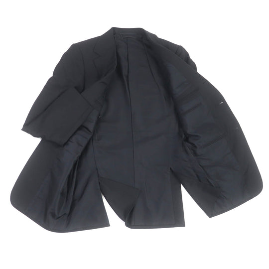 Dunhill suit Outer: 100% wool, Lining: 50% rayon, Lining: 50% silk black BELGRAVIA mens 44 Used Authentic