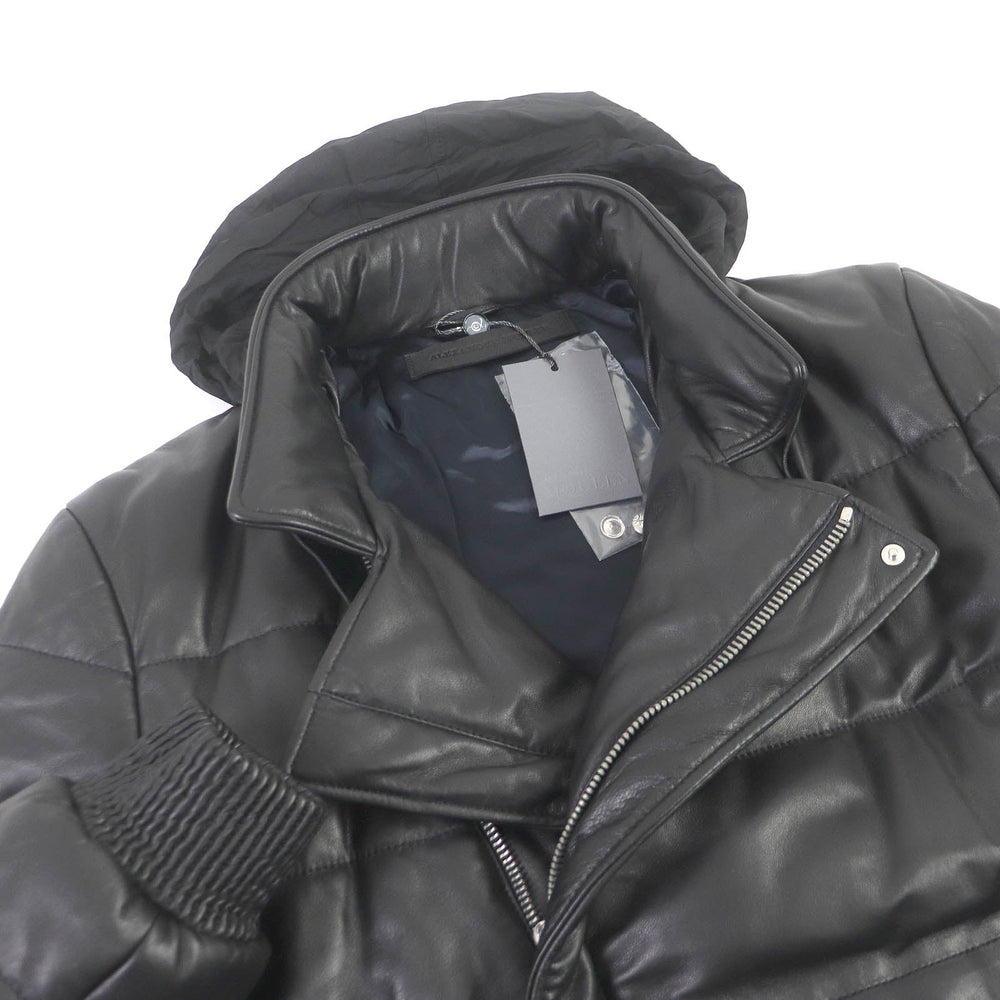 Alexander McQueen leather jacket 329298 Lamb leather black mens 50 Used Authentic