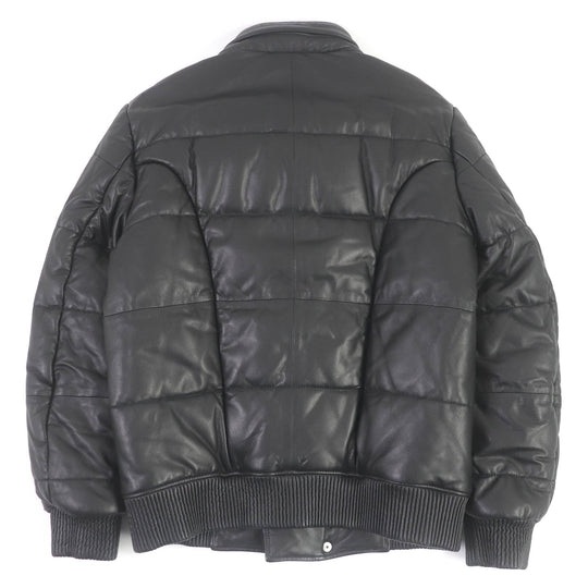 Alexander McQueen leather jacket 329298 Lamb leather black mens 50 Used Authentic