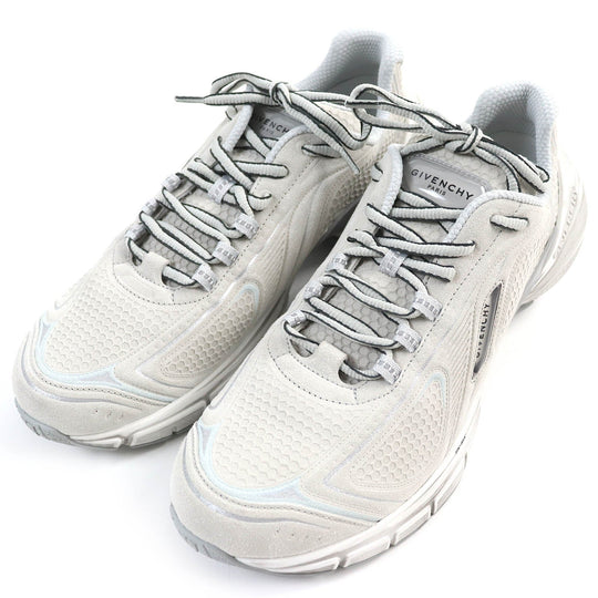 GIVENCHY sneakers Main: Leather Light gray TK-MX RUNNER mens 42 Used Authentic