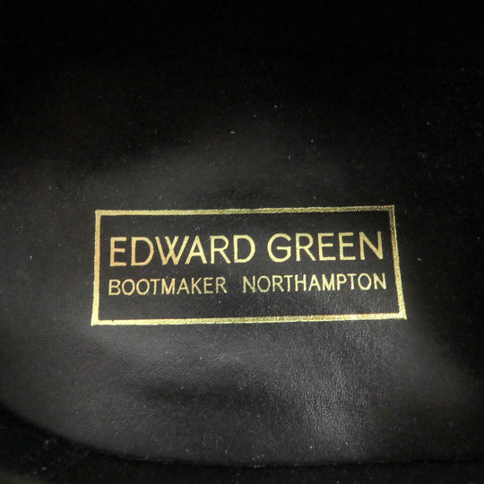 EDWARD GREEN Dress shoes Main: Leather black mens 9 Used Authentic
