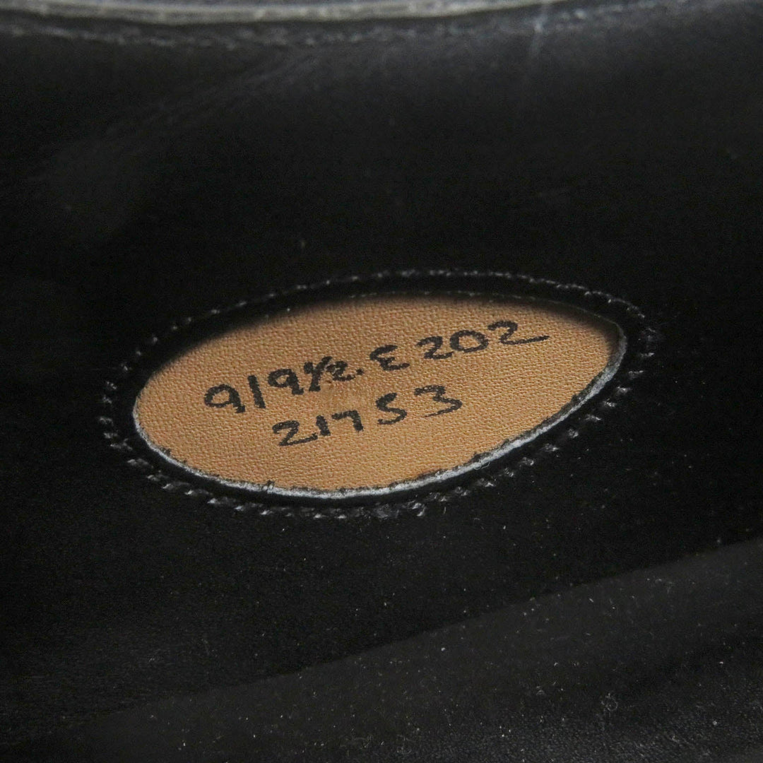 EDWARD GREEN Dress shoes Main: Leather black mens 9 Used Authentic