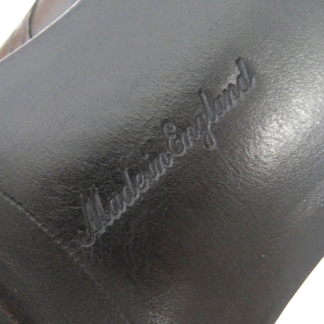 EDWARD GREEN Dress shoes Main: Leather black mens 9 Used Authentic