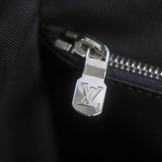 LOUIS VUITTON Shoulder Bag M30808 Taiga Leather gray Taiga new flap messenger mens Used Authentic