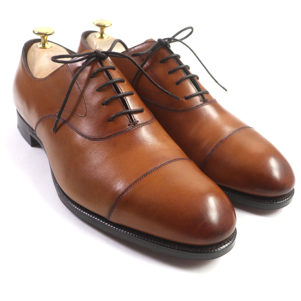 EDWARD GREEN Leather shoes Main: Leather Brown Chelsea mens 9 1/2 E Used Authentic