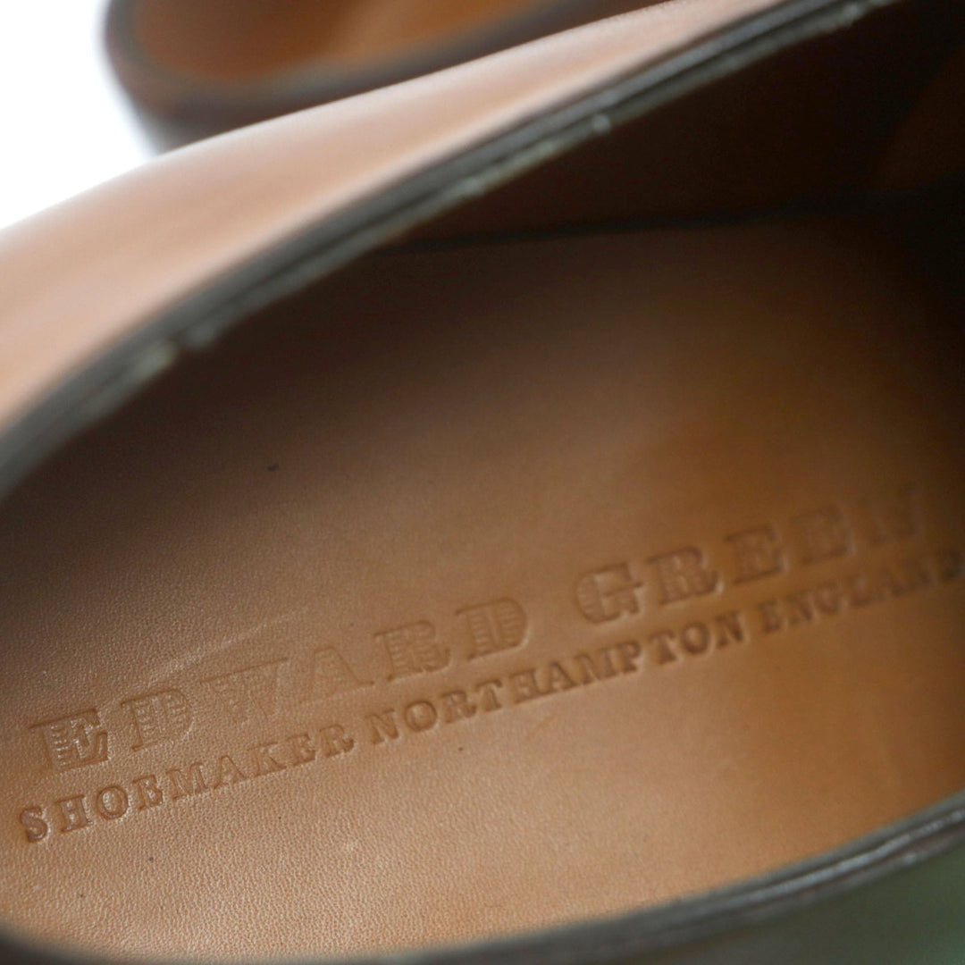 EDWARD GREEN Leather shoes Main: Leather Brown Chelsea mens 9 1/2 E Used Authentic