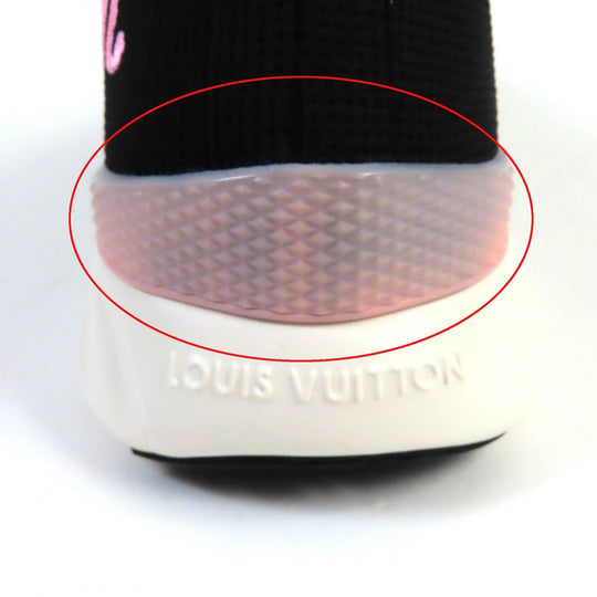 LOUIS VUITTON sneakers Monogram canvas black Aftergame Line 36 1/2