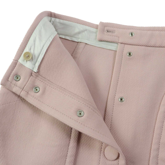 BOTTEGAVENETA skirt 544923 Outer: 75% wool, Outer: 23% nylon, Outer: 2% silk, Lining: 100% rayon pink Women 38 Used Authentic