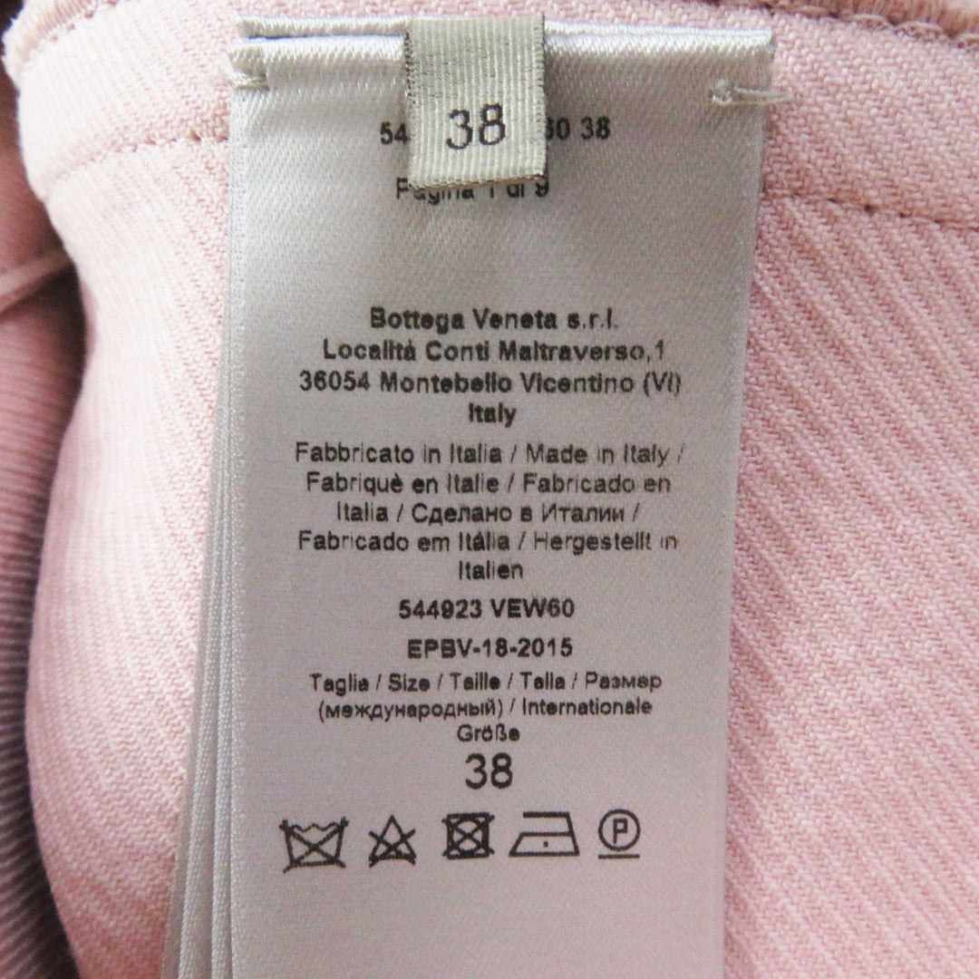 BOTTEGAVENETA skirt 544923 Outer: 75% wool, Outer: 23% nylon, Outer: 2% silk, Lining: 100% rayon pink Women 38 Used Authentic