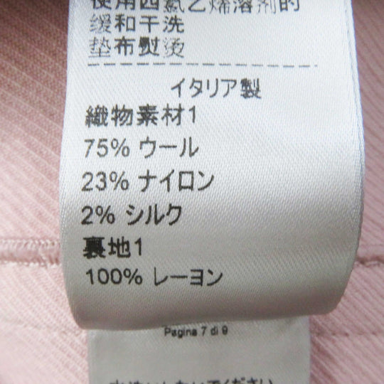 BOTTEGAVENETA skirt 544923 Outer: 75% wool, Outer: 23% nylon, Outer: 2% silk, Lining: 100% rayon pink Women 38 Used Authentic