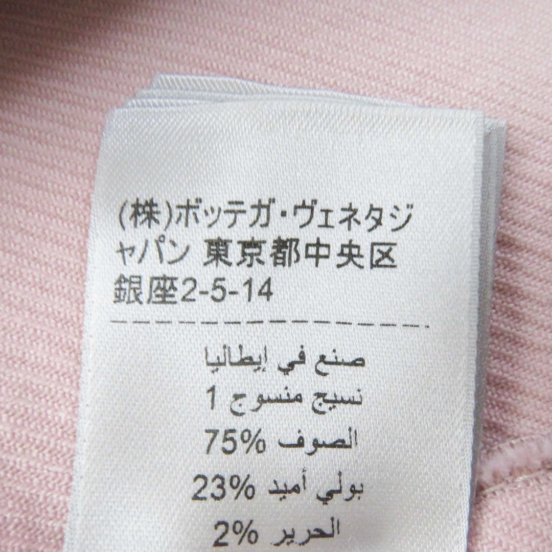 BOTTEGAVENETA skirt 544923 Outer: 75% wool, Outer: 23% nylon, Outer: 2% silk, Lining: 100% rayon pink Women 38 Used Authentic