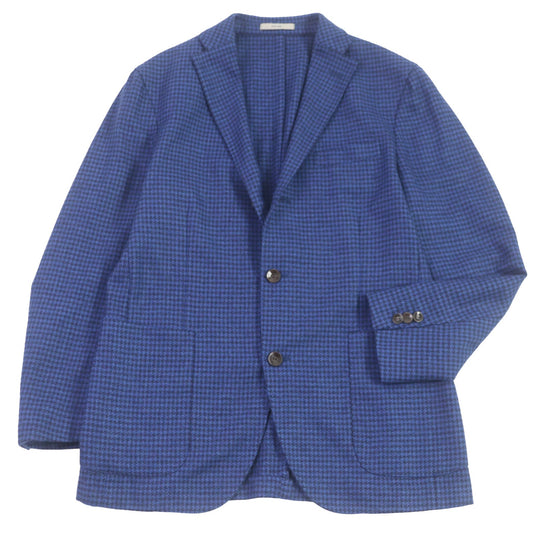 BOGLIOLI tailored jacket T2902E Main: 100% wool, Sleeve lining: 50% cotton, Sleeve lining: 50% cupra, Part: 50% cotton, Part: 50% cupra Navy black DOVER mens 50 Used Authentic