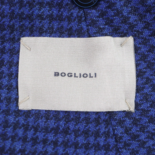 BOGLIOLI tailored jacket T2902E Main: 100% wool, Sleeve lining: 50% cotton, Sleeve lining: 50% cupra, Part: 50% cotton, Part: 50% cupra Navy black DOVER mens 50 Used Authentic