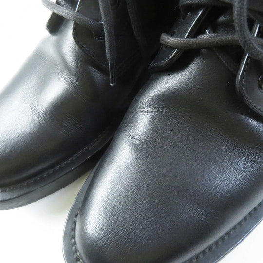 SAINT LAURENT short boots 353878 Main: Leather, Part: Studs black Women 37 Used Authentic