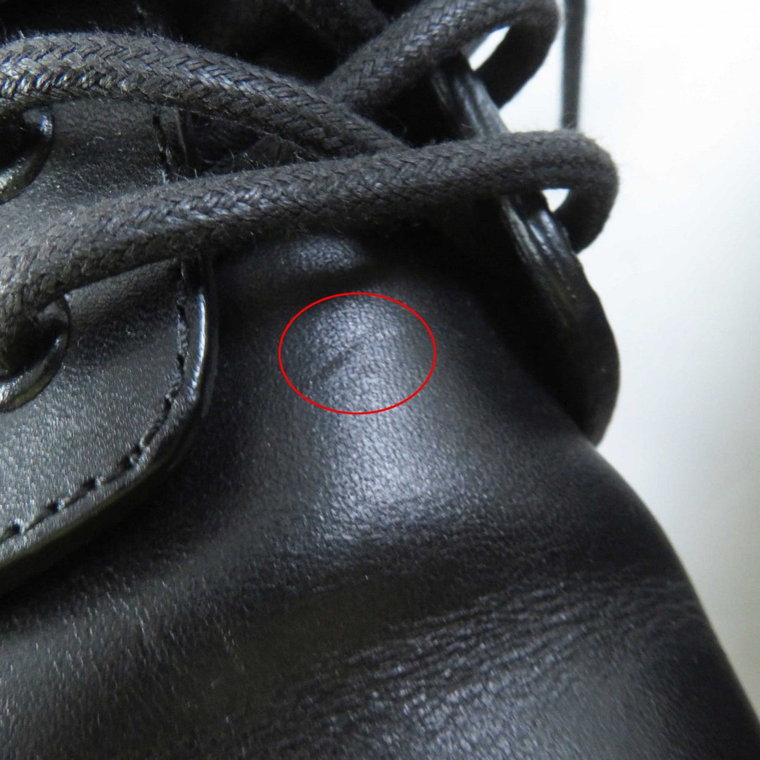 SAINT LAURENT short boots 353878 Main: Leather, Part: Studs black Women 37 Used Authentic