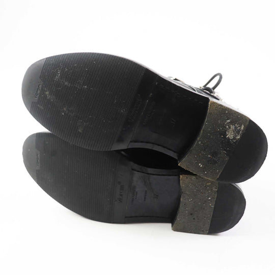 SAINT LAURENT short boots 353878 Main: Leather, Part: Studs black Women 37 Used Authentic