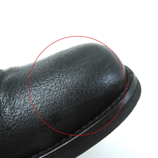 JIMMY CHOO short boots J00010870435 Main: Leather black MERRIL FAT Women 35 Used Authentic