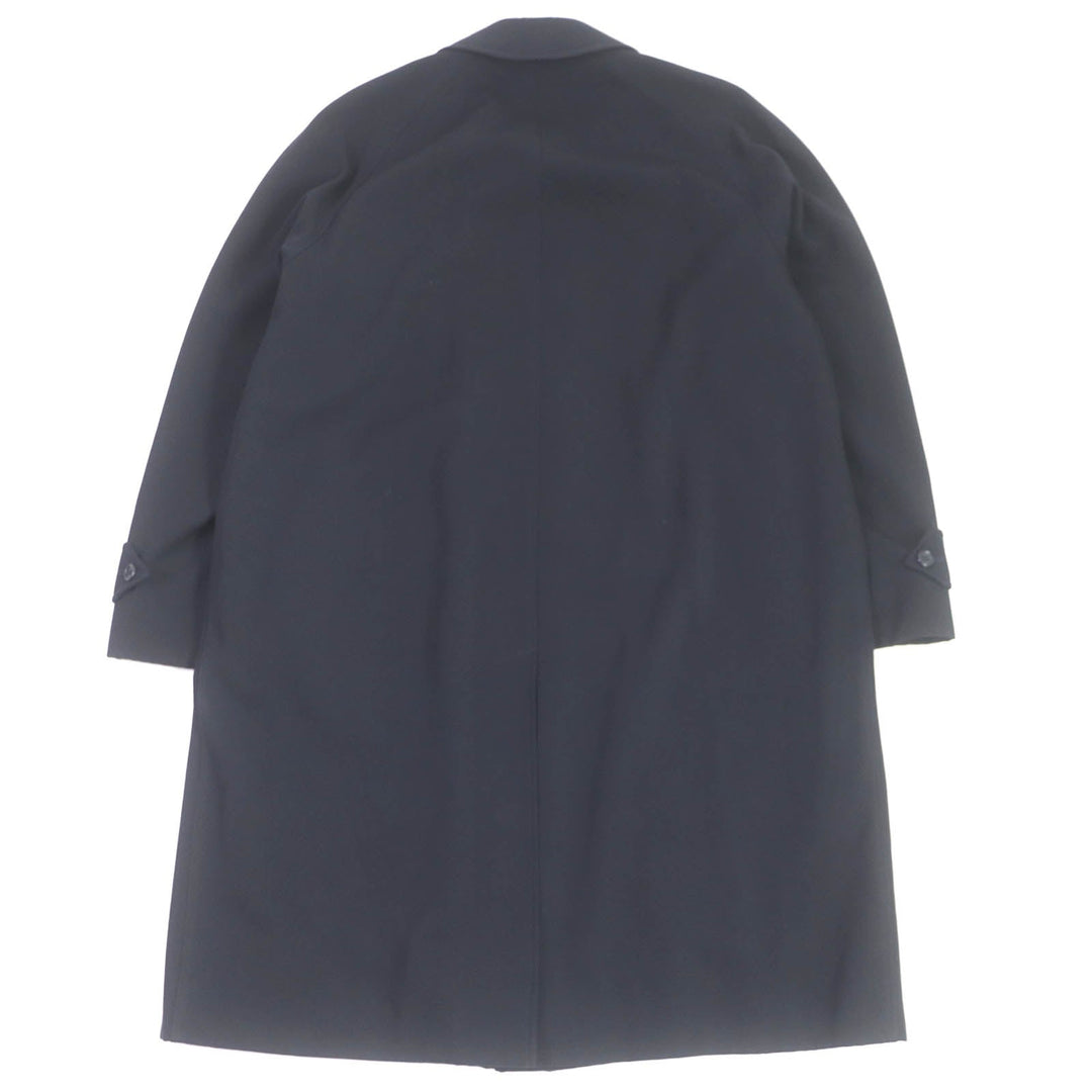 BURBERRY Stainless collar coat Outer material: 100% wool, Body lining: cotton, Sleeve lining: rayon Navy mens B89B Used Authentic