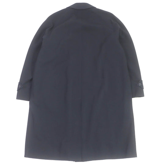 BURBERRY Stainless collar coat Outer material: 100% wool, Body lining: cotton, Sleeve lining: rayon Navy mens B89B Used Authentic