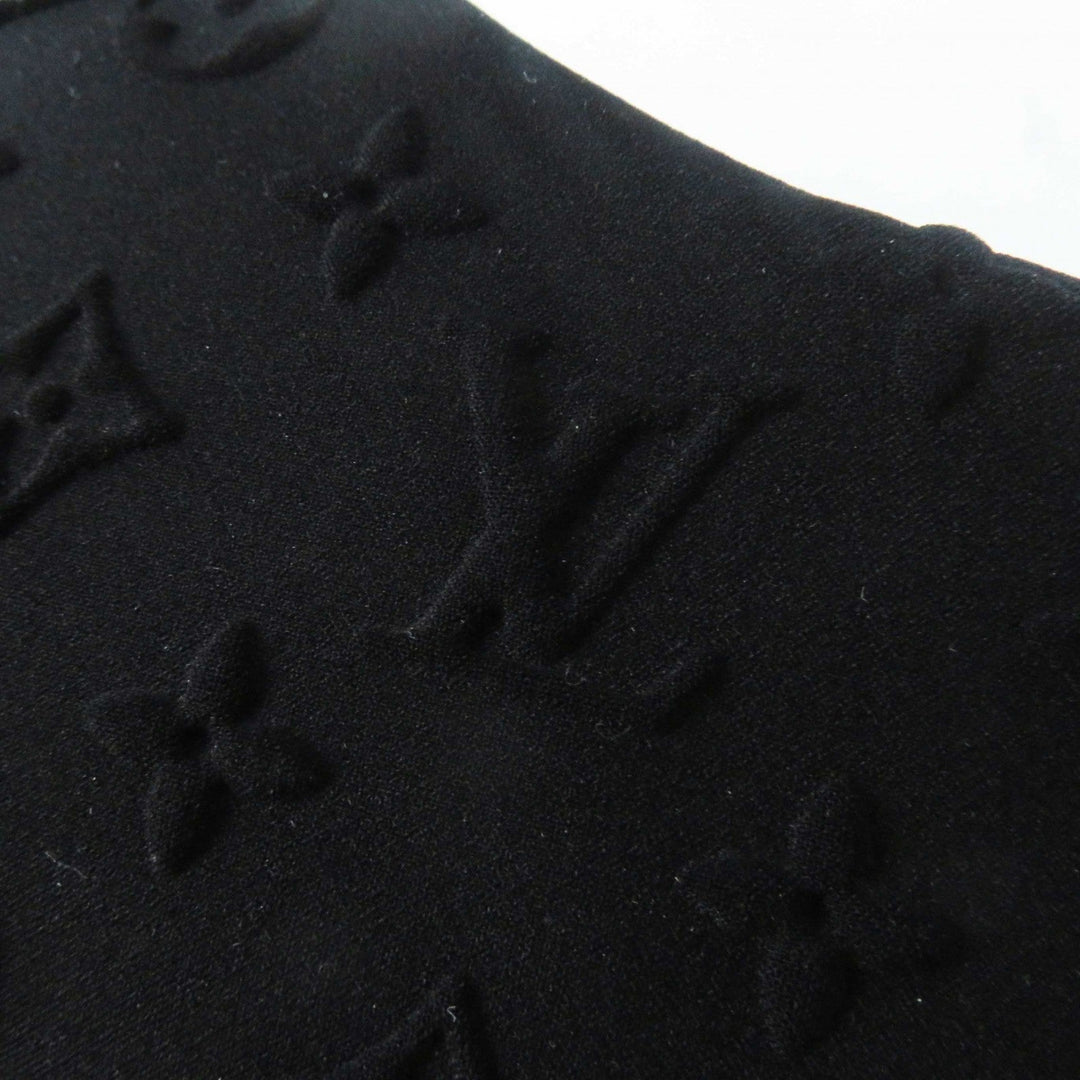 LOUIS VUITTON sneakers Part: suede, leather black Women 37 Used Authentic