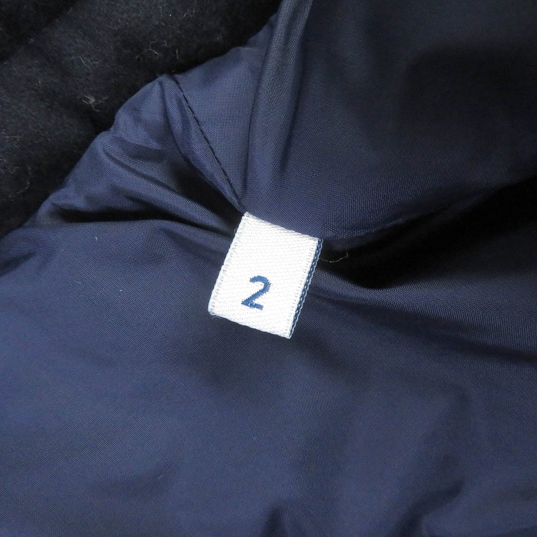 MONCLER down coat Outer: 100% wool, Lining: 100% nylon, Filling: 90% down, Filling: 10% feather Navy WILSON GIUBBOTTO mens 2 Used Authentic