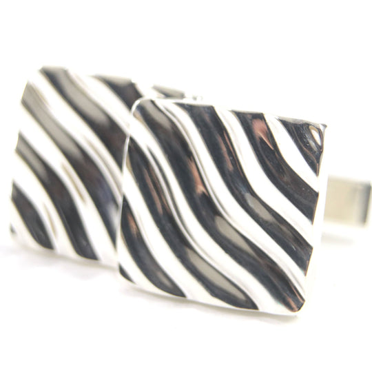 TIFFANY&Co. cuffs Main:SV925 Silver mens Used Authentic