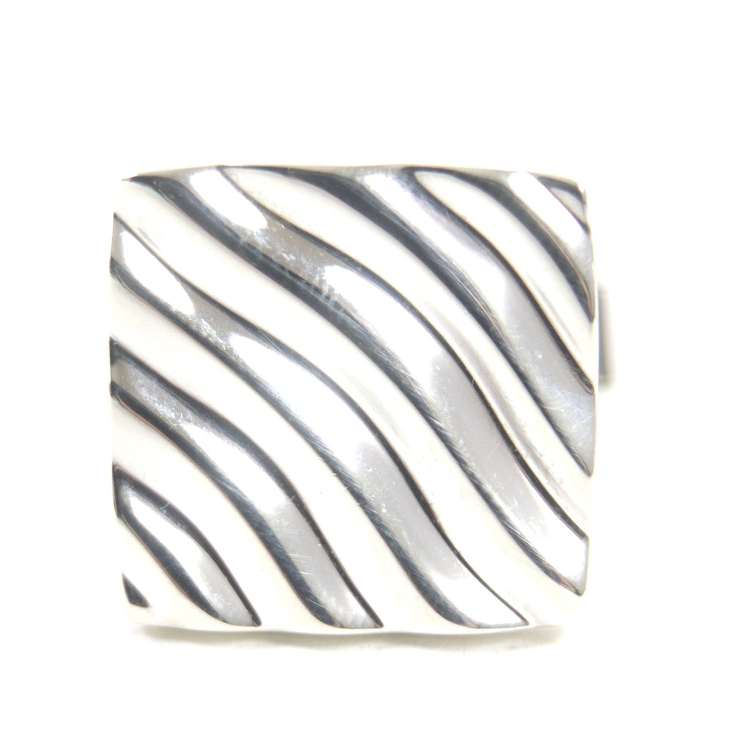 TIFFANY&Co. cuffs Main:SV925 Silver mens Used Authentic