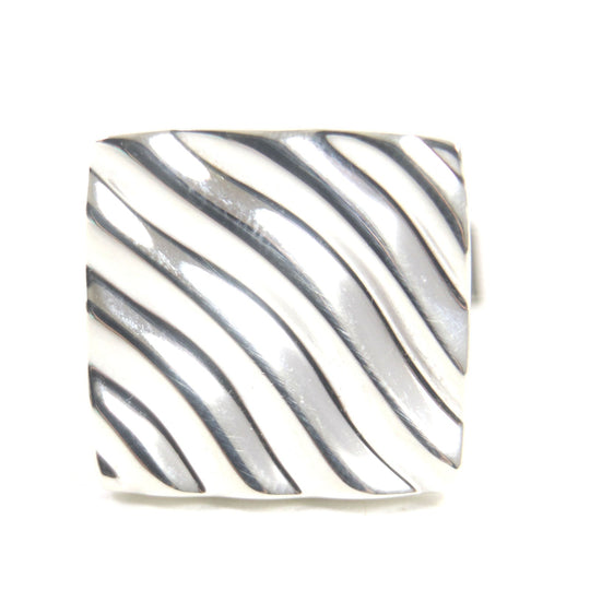TIFFANY&Co. cuffs Main:SV925 Silver mens Used Authentic
