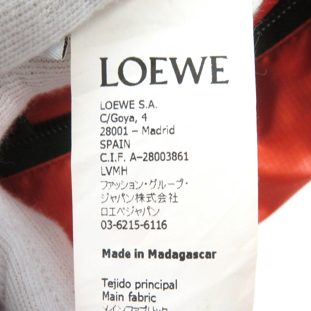 LOEWE No color jacket Main: 100% polyester Purple orange Eye Nature mens M Used Authentic