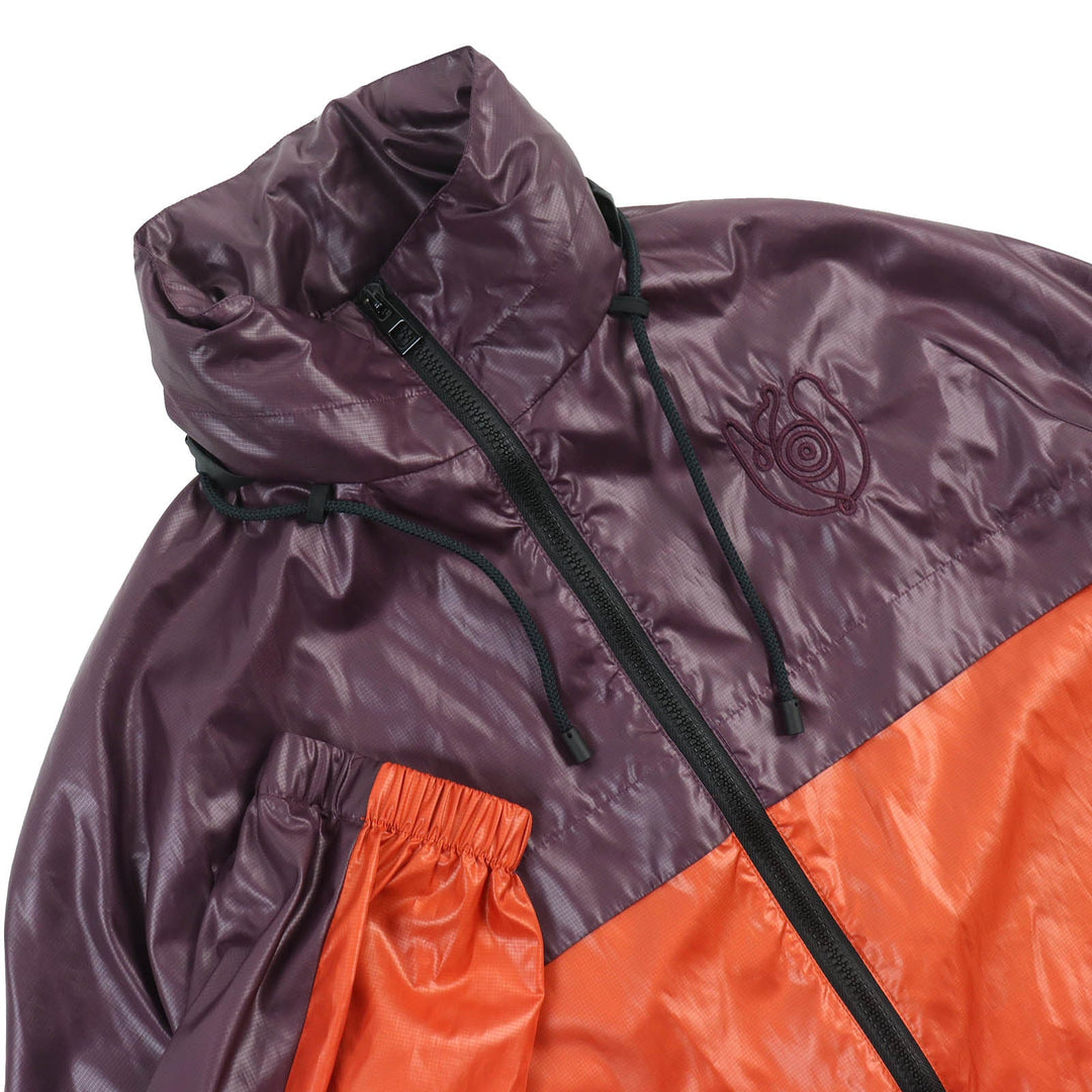 LOEWE No color jacket Main: 100% polyester Purple orange Eye Nature mens M Used Authentic