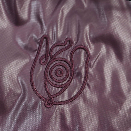 LOEWE No color jacket Main: 100% polyester Purple orange Eye Nature mens M Used Authentic