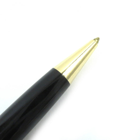 MONTBLANC Ballpoint pen Resin, Gold Plated black Meisterstck Classic mens(Unisex) Used Authentic