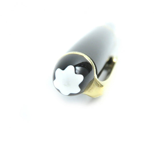MONTBLANC Ballpoint pen Resin, Gold Plated black Meisterstck Classic mens(Unisex) Used Authentic