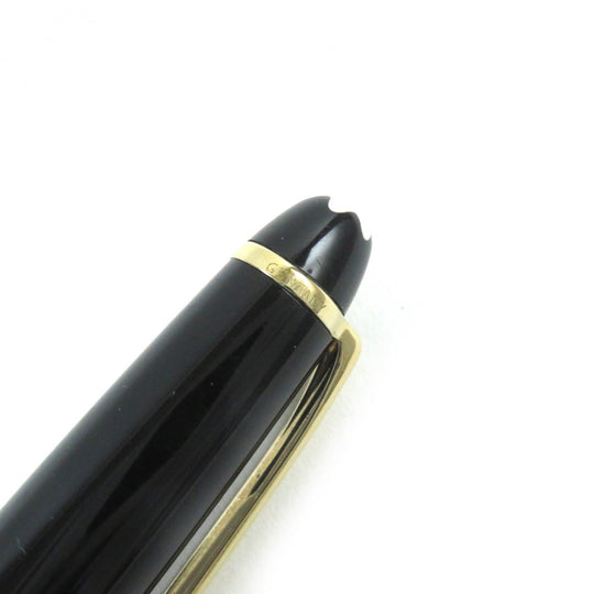 MONTBLANC Ballpoint pen Resin, Gold Plated black Meisterstck Classic mens(Unisex) Used Authentic