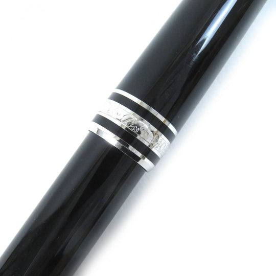 MONTBLANC Ballpoint pen Resin, Platinum black Meisterstck mens(Unisex) Used Authentic