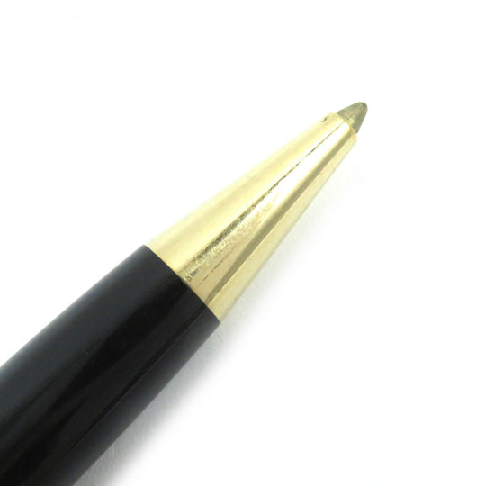 MONTBLANC Ballpoint pen Resin, Gold Plated black Meisterstck mens(Unisex) Used Authentic