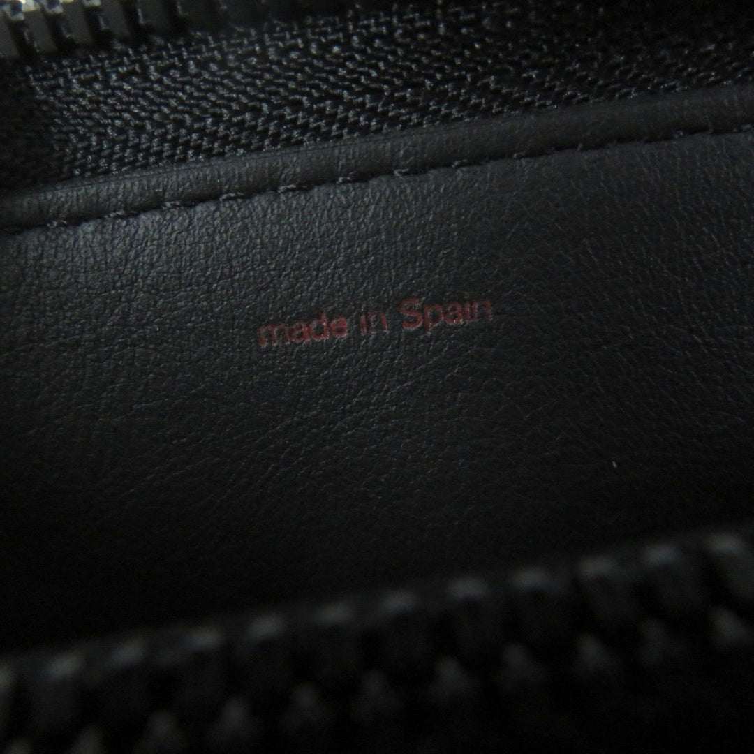 LOUIS VUITTON Long Wallet Purse M81904 Main: Taurillon Clemence Monogram Black red Women Used Authentic